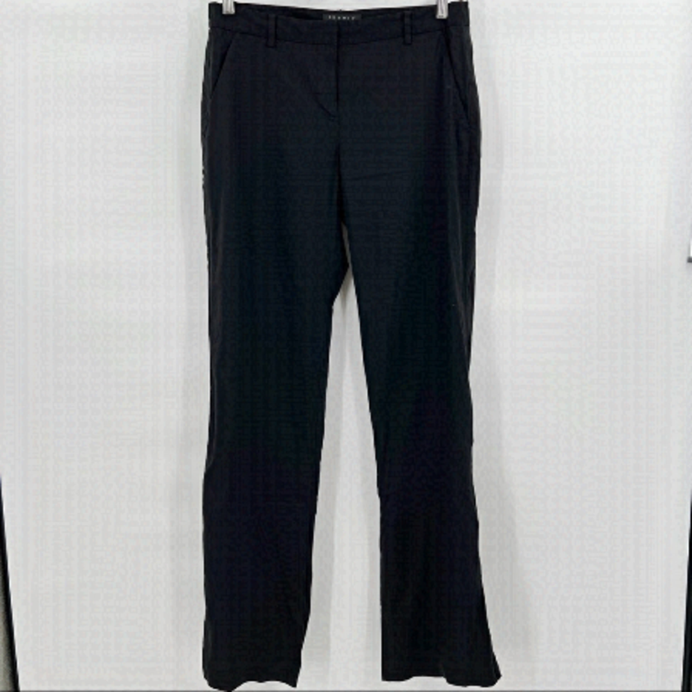 THEORY black straight leg pants size 8